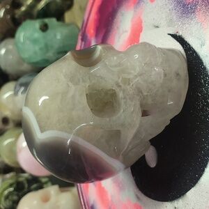 Crystal Skulls (Crystal Agate)
